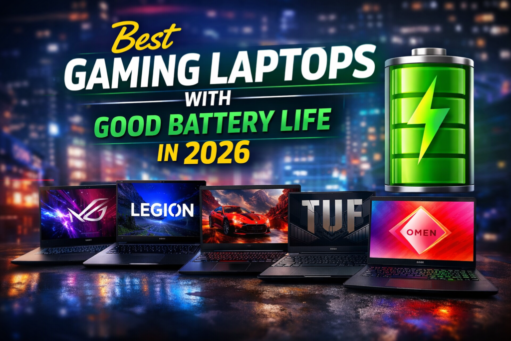 Best Gaming Laptops With Good Battery Life in 2026