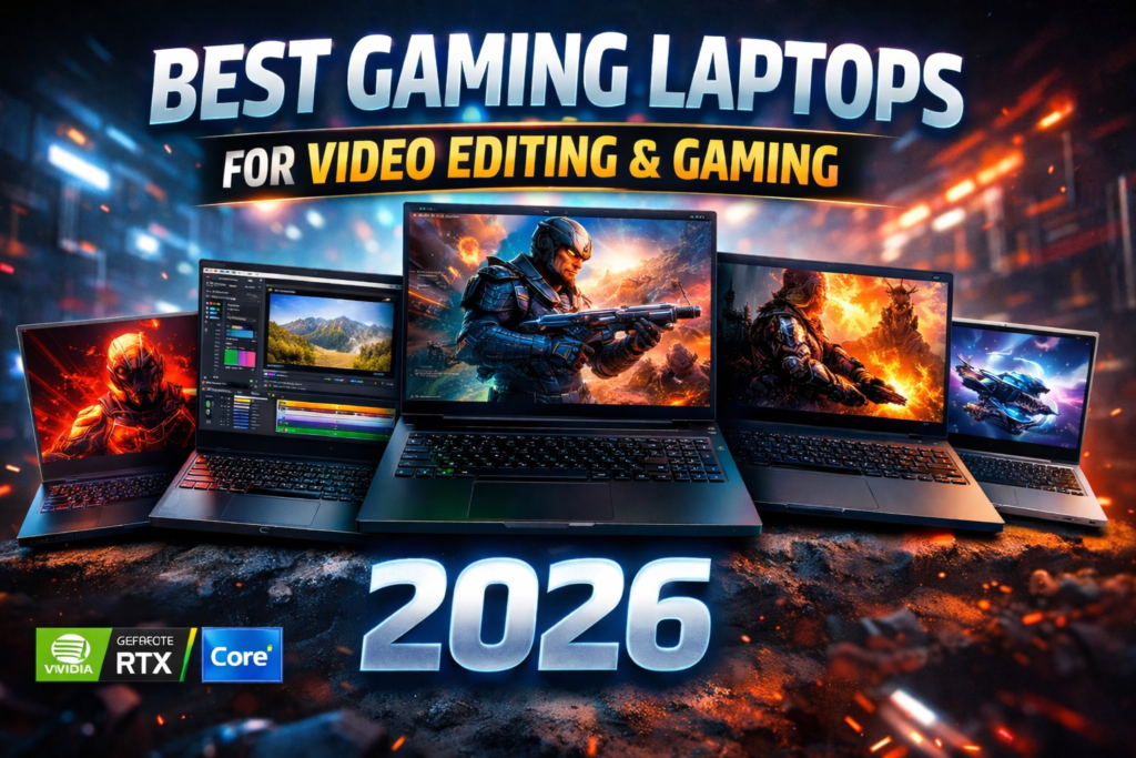 best gaming laptop for video editing and gaming