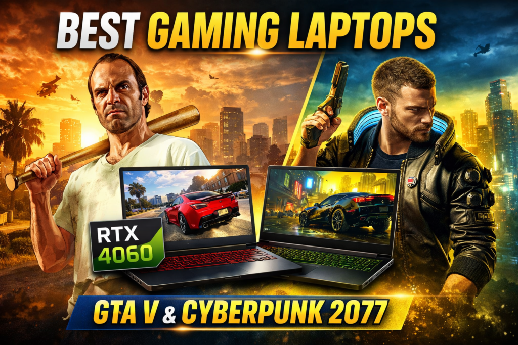 Gaming Laptops for GTA V and Cyberpunk 2077 – Performance Guide
