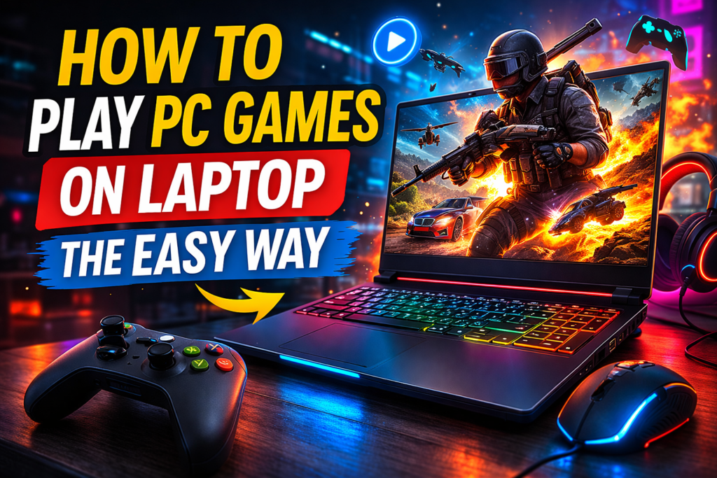 How to Play PC Games on Laptop the Easy Way How to Play PC Games on Laptop the Easy Way