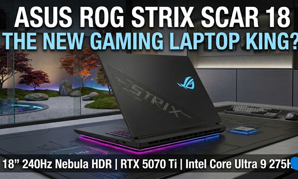 Is ASUS ROG Strix Scar 18 the New Gaming Laptop King?