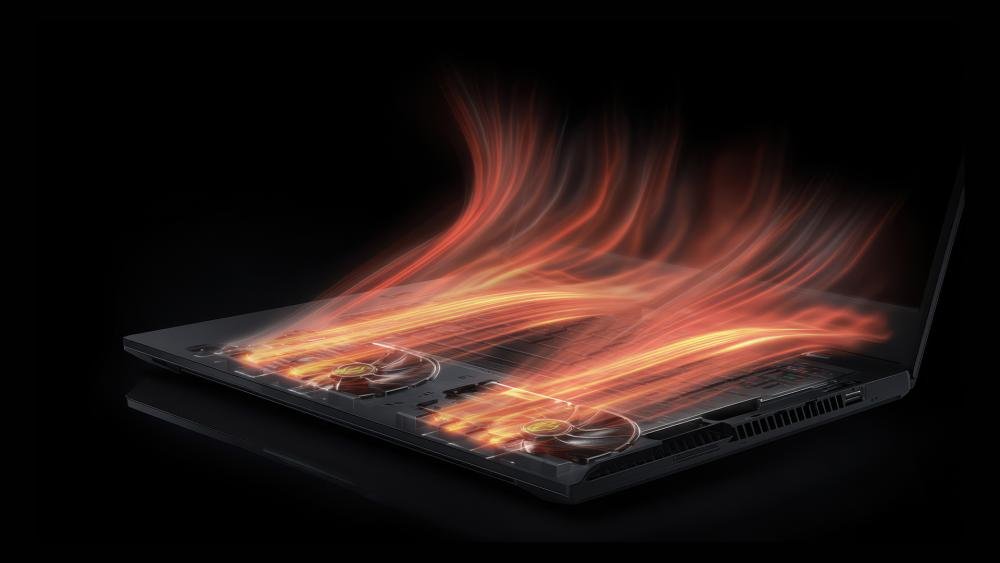gaming laptop overheating airflow issue