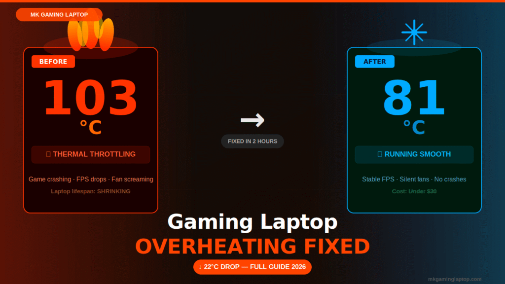 gaming laptop overheating