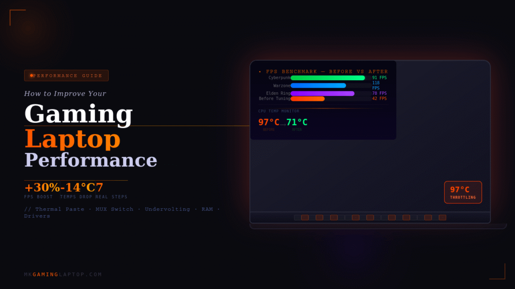 How to Improve Gaming Laptop Performance