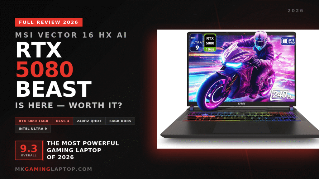 MSI Vector 16 HX AI: Is the RTX 5080 Worth It?