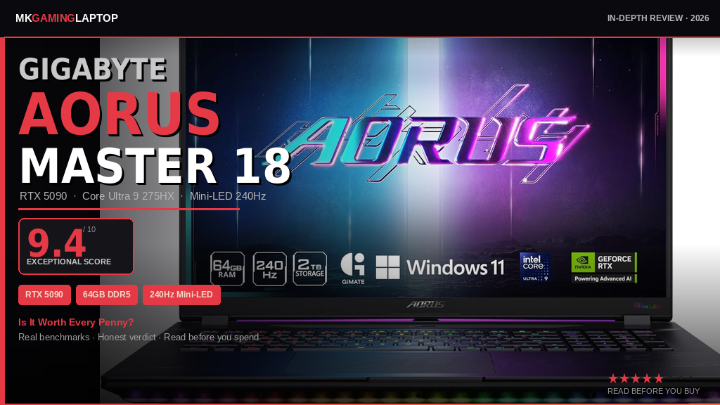 aorus master 18