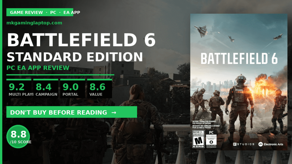 Battlefield 6 Standard PC EA App Review: