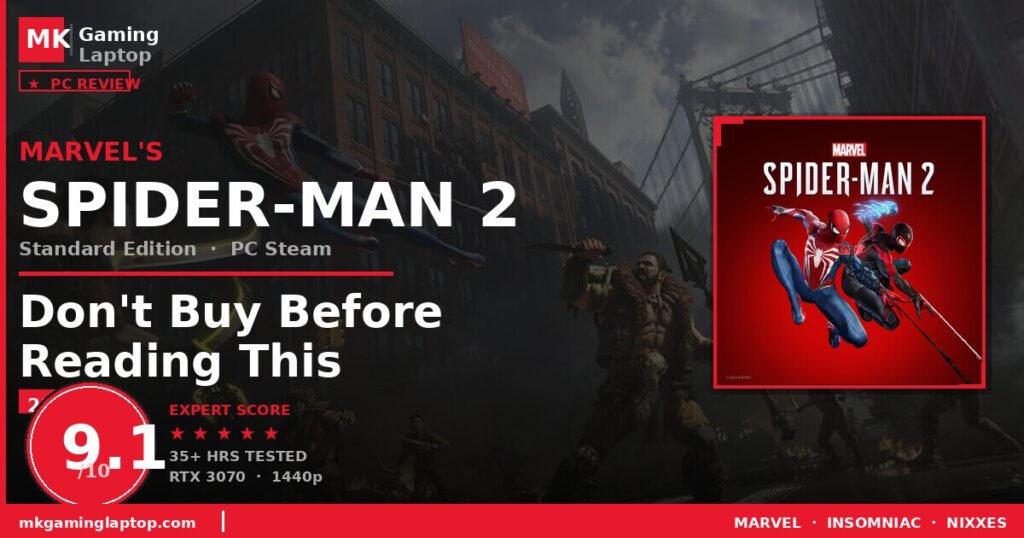Marvel’s Spider-Man 2 PC Steam Review: Don’t Buy Before Reading This